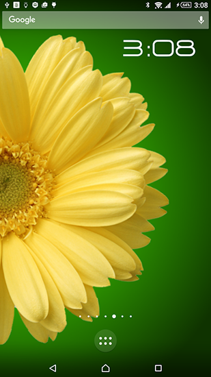 Android Hintergrundbilder Rotierende Blume kostenlos auf den Desktop herunterladen. 