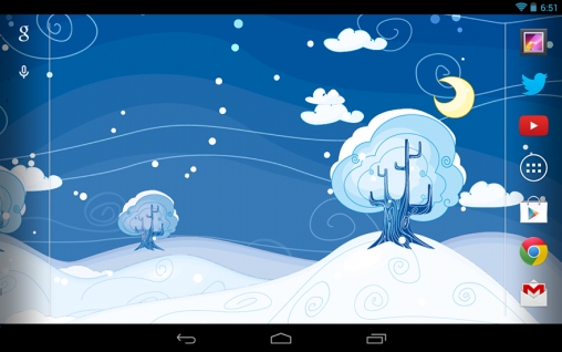 Android Hintergrundbilder Sibirische Nacht kostenlos auf den Desktop herunterladen. 
