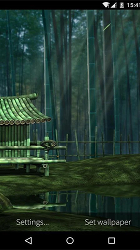 Bambus-Haus 3D 