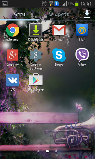Bildschirm screenshot Glühwürmchen für Handys und Tablets.