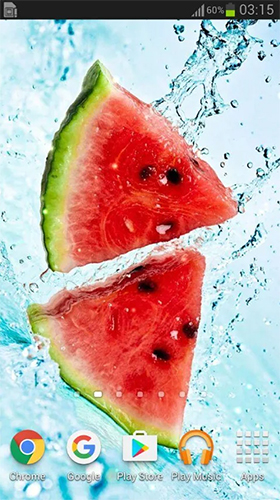 Früchte im Wasser 