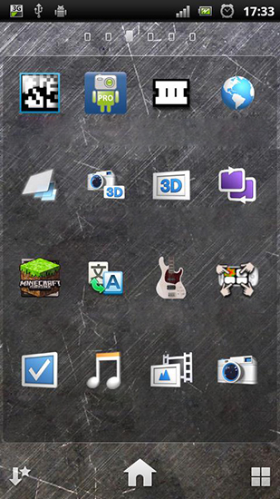Bildschirm screenshot Layer 3D für Handys und Tablets.