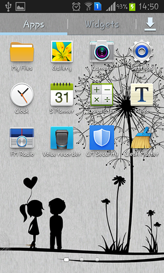 Bildschirm screenshot Einfache Liebe für Handys und Tablets.