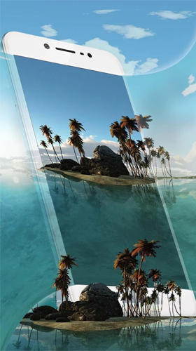 Tropische Insel 3D 