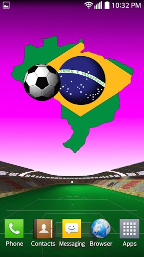 Bildschirm screenshot Brasilien: Weltmeisterschaft für Handys und Tablets.