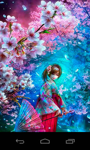 3D Zauberhafte Sakura
