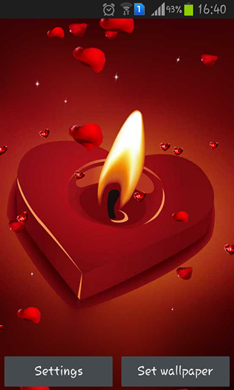 Valentinstag: Kerzen