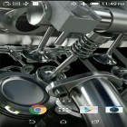 Neben Live Wallpapern für Android Cocker Spaniel kannst du die apk des Hintergrunds Motor V8 3D  gratis herunterladen.