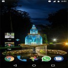 Neben Live Wallpapern für Android Sonniger Wald  kannst du die apk des Hintergrunds Brunnen 3D  gratis herunterladen.