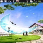 Neben Live Wallpapern für Android Flug im Himmel 3D kannst du die apk des Hintergrunds Mondrutsche  gratis herunterladen.