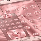 Neben Live Wallpapern für Android Regnerische Romantik kannst du die apk des Hintergrunds Pinke Seide  gratis herunterladen.