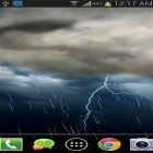 Neben Live Wallpapern für Android Tropischer Ozean kannst du die apk des Hintergrunds Gewitter  gratis herunterladen.