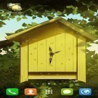 Neben Live Wallpapern für Android Schmetterlinge  kannst du die apk des Hintergrunds Cartoonuhr gratis herunterladen.