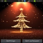Neben Live Wallpapern für Android Frühlingslinien und Tulpen kannst du die apk des Hintergrunds Weihnachtsbaum gratis herunterladen.