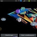 Neben Live Wallpapern für Android Fliegender Meteor kannst du die apk des Hintergrunds Diamant gratis herunterladen.