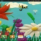 Neben Live Wallpapern für Android Mein 3D Fisch kannst du die apk des Hintergrunds Blumen gratis herunterladen.