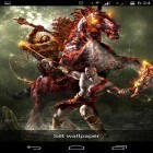 Neben Live Wallpapern für Android Magische Stürme  kannst du die apk des Hintergrunds Gott des Krieges gratis herunterladen.