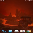 Neben Live Wallpapern für Android Uhr, Kalender, Batterie  kannst du die apk des Hintergrunds Lava gratis herunterladen.