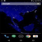 Neben Live Wallpapern für Android Halbmond: Traum kannst du die apk des Hintergrunds Nächtlicher Planet gratis herunterladen.