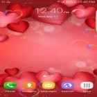 Neben Live Wallpapern für Android Seifenblasen kannst du die apk des Hintergrunds Rote und goldene Liebe gratis herunterladen.