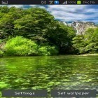 Neben Live Wallpapern für Android  kannst du die apk des Hintergrunds Fluss gratis herunterladen.