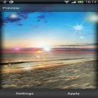 Neben Live Wallpapern für Android Garten und Blumen  kannst du die apk des Hintergrunds Sonnenuntergang gratis herunterladen.