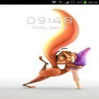 Neben Live Wallpapern für Android Fuchs  kannst du die apk des Hintergrunds Das Eichhörnchen gratis herunterladen.