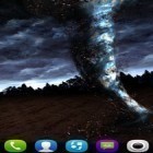 Neben Live Wallpapern für Android Meteoritenschauer kannst du die apk des Hintergrunds Tornado 3D gratis herunterladen.