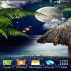Neben Live Wallpapern für Android Cocker Spaniel kannst du die apk des Hintergrunds Tropische Nächte von Amax LWPS gratis herunterladen.
