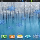 Neben Live Wallpapern für Android Rose: Regentropfen  kannst du die apk des Hintergrunds Winter gratis herunterladen.
