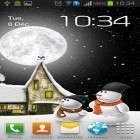 Neben Live Wallpapern für Android UDSSR: Erinnerungen kannst du die apk des Hintergrunds Winternacht gratis herunterladen.