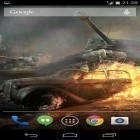 Neben Live Wallpapern für Android Wasser Galaxy  kannst du die apk des Hintergrunds Welt der Panzer gratis herunterladen.