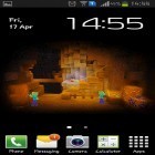 Neben Live Wallpapern für Android Uhren Bildschirm kannst du die apk des Hintergrunds Zombiemine gratis herunterladen.