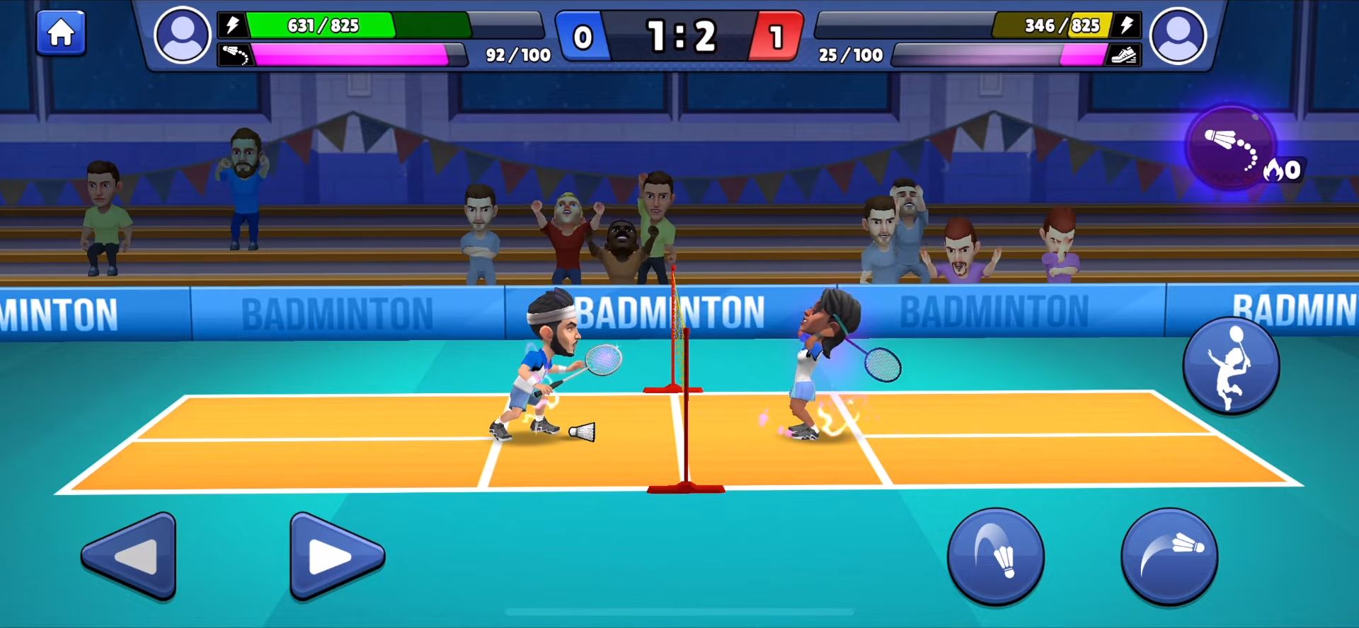 Download Badminton Clash 3D für Android kostenlos.