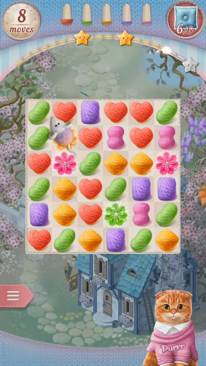 Download Knittens: Match 3 Puzzle für Android kostenlos.