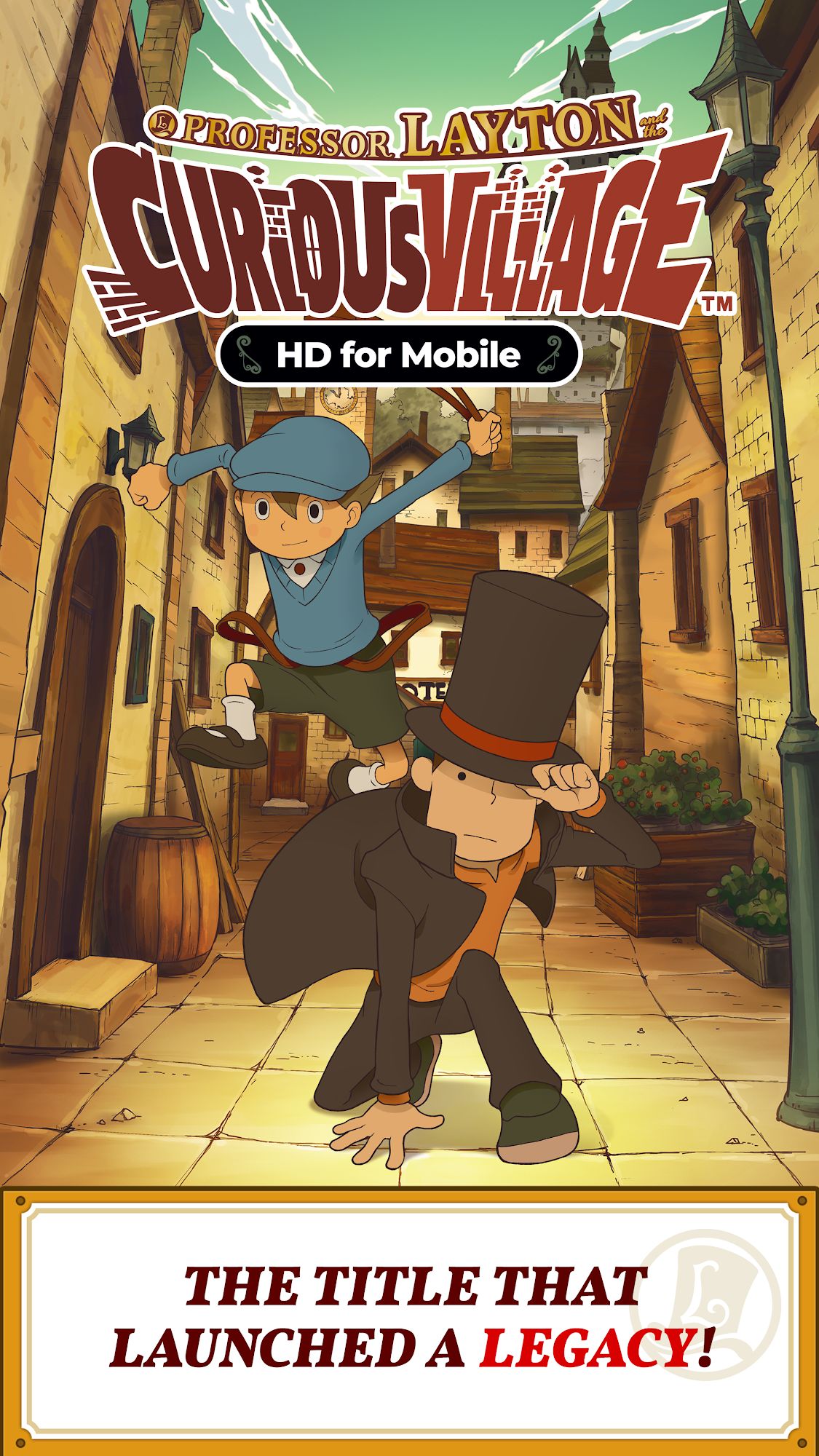 Download Layton: Curious Village in HD für Android kostenlos.