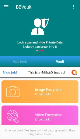 Kostenlos das Sicherheit app BVault App Locker - Hide Pics Videos and Music für Android Handys und Tablets herunterladen.