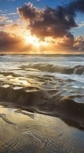 Lade kostenlos Hintergrundbilder Sea,Landschaft,Natur,Sunset für Handy oder Tablet herunter.