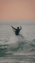 Lade kostenlos Hintergrundbilder Surfen, Sea für Handy oder Tablet herunter.